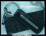 Cross Italian Black Leather Collection Key Fob