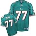 Jake Long Reebok NFL Aqua Premier Miami Dolphins Jersey - X-Large