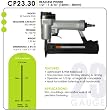 Cadex CP23.30 23 Gauge Headless Pinner, 1/2-Inch to 1-3/16-Inch Capacity