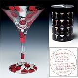 Santa Barbara GLS4-5520P Lolita Martini Glass, Cherries