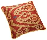 Oscar by Oscar de la Renta Home 16 by 16-Inch Square Decorative Pillow