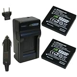 Wasabi Power Battery and Charger Kit for Panasonic Lumix CGA-S008, CGA-S008A, CGA-S008A/1B, CGA-S008E, CGA-S008E/1B, DMW-BCE10, DMW-BCE10PP, DMW-BCE10E, VW-VBJ10, VW-VBJ10E-K, DMC-FS3, DMC-FS5, DMC-FS20, DMC-FX30, DMC-FX33, DMC-FX35, DMC-FX36, DMC-FX37, DMC-FX55, DMC-FX500, DMC-FX520, HM-TA1, SDR-S7, SDR-S9, SDR-S10, SDR-S10P1, SDR-S15, SDR-S20, SDR-S25, SDR-S26, SDR-SW20, SDR-SW21, SDR-SW28
