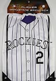 Colorado Rockies Troy Tulowitzki MLB Logo Drawstring Backpack