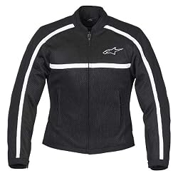 Alpinestars Stella Breeze Air Flo Women's Textile Street Racing Motorcycle Jacket - Black