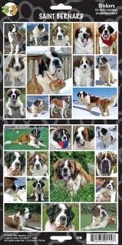 Pet Qwerks S38 Saint Bernard Dog Sticker