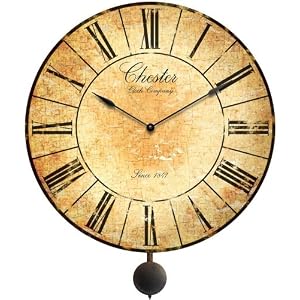 Chester Pendulum Wall Clock