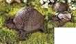 Turtle Spare Key Hider Keyholder Holder Yard Figurine