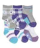 Rocawear Beach Blanket Quarter Crew Socks 6-Pack (Sizes 0M - 24M)