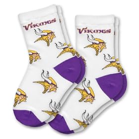 Click here to buy Minnesota Vikings Infant Socks (2-pack).