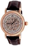 Adee Kaye Men's Multi-Function Automatic Skeleton Watch Model AK-2007M9(Rose Gold Case)