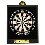 Michigan Wolverines NCAA Officially Licensed Dartboard Backboard by Frenzy Sports?