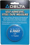Biesemeyer 79-070 6' Left-1/2-Inch English Adhesive-Backed Measuring Tape