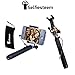 Selfiesteem Wired Selfie Stick with LED Light for Smartphones