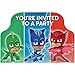Amscan 491741 PJ Masks Invitations (8 ct) One Size Multi-colored