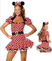 Minnie Mouse Style Fancy Dress with Headband