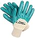 Coated Gloves, S, Natural/Green, PR
