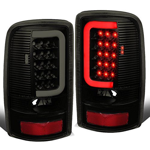 Yukon / Suburban / Tahoe GMT 800 Pair of Black Housing Smoked Lens 3D LED Brake Tail Lights