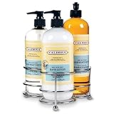 Caldrea Basil Blue Sage Cloverleaf Sink Set - Stainless
