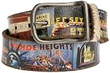 Leather Island Mens New Jersey Tribute Belt