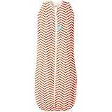 ergoCocoon 0.2 TOG Summer Swaddle and Sleep Bag, Coral Chevron, 3-12 Months