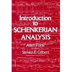 Introduction to Schenkerian Analysis: Form and Content in Tonal Music