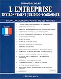 Revue Delmas  / L'entreprise: Environnement juridico-économique