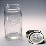 Jarden 67000 Ball 12 pack Wide Mouth 1 Quart Mason Jar by JARDEN HOME BRANDS