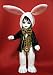 Mezco Toyz Living Dead Dolls Alice In Wonderland Figure Eggzorcist as The White Rabbit