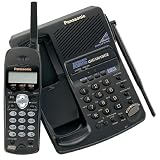 Panasonic KXTC1881B 900MHz DSS 2-Line Cordless Phone with Caller ID & Speakerphone (Black)
