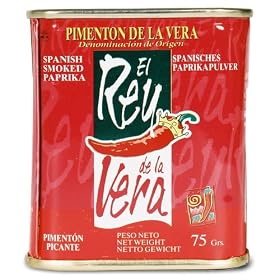 Artisan Spanish smoked Sweet paprika. Pimenton from La Vera region