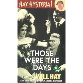 Those Were The Days [VHS] [1934]