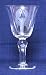 Individually Hand Etched Lobster Water Glass 8" Set / 4