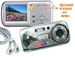 Megxon MT6 8 Megapixels (8MP) Digital Camera 3X Optical Zoom lenses/Mp3 player/Camcorder/Voice Recorder