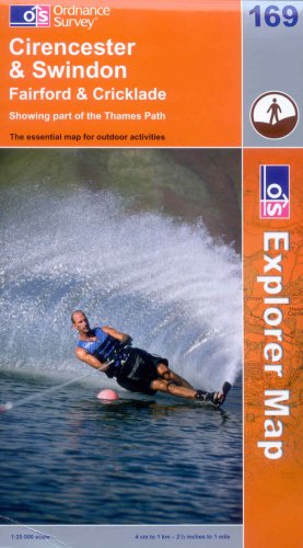 Cirencester and Swindon, Fairford and Cricklade (Explorer Maps) (OS Explorer Map)