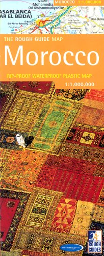 City Travel Guides Discounted  Books : A Rough Guide Map Morocco (Rough Guide Map)