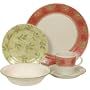 Corelle Impressions 20-Piece Dinnerware Set, Service for 4, Heirloom Bloom