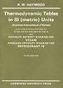 Thermodynamic Tables in SI (Metric) Units