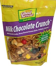 Good Sense Snack Mix Milk Chocolate Crunch, 8-Ounce Stand-up Ziplock Bags (Pack of 12)