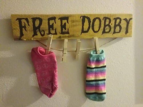 Free Dobby Missing Sock Hanger Inspired by Harry Potter