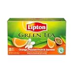 Lipton Green Tea, Orange, Passionfruit & Jasmine, 20 Ct Box