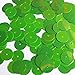 Sequin Round 15mm Lime Green Metallic Fluorescent. Made in USA