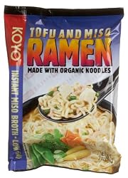 Koyo Tofu and Miso Ramen, 2-Ounce Packages (Pack of 12)