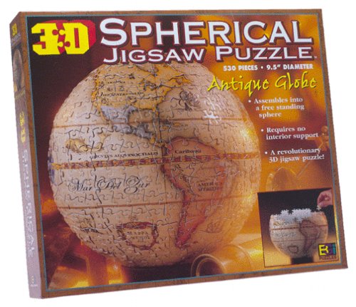 Buffalo Games 3-D Antiqued Globe Jigsaw Puzzle
