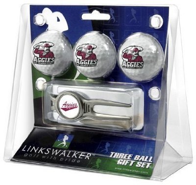 New Mexico Lobos 3 Golf Ball Gift Pack W/ Kool Tool - Ncaa College Athletics