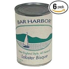 Bar Harbor All Natural Lobster Bisque, 10.5-Ounce Cans (Pack of 6) by Bar Harbor