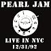 Live in NYC, 12/31/92