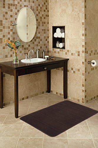 Bath Mat, 20x30 Memory Foam Bath Mat (Teal)