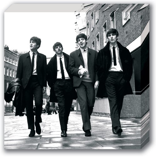 GB eye, Children's Canvas, The Beatles, In London, 30 x 30 cm