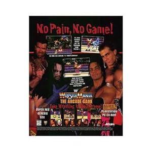 Wwf Wrestlemania – The Arcade Game – Poster 11×17