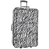 American Flyer Zebra 28'' Upright Luggage 28